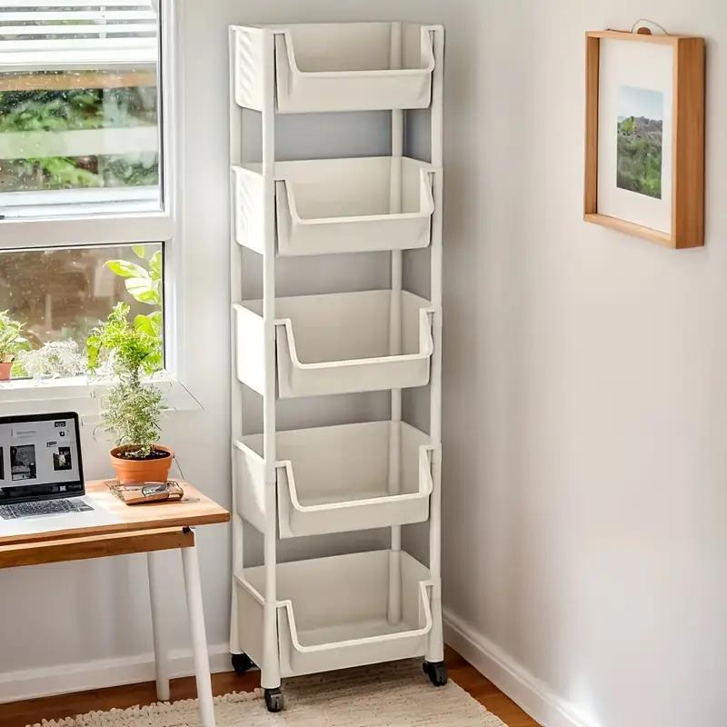 SmartRoll™ Tiered Storage Cart