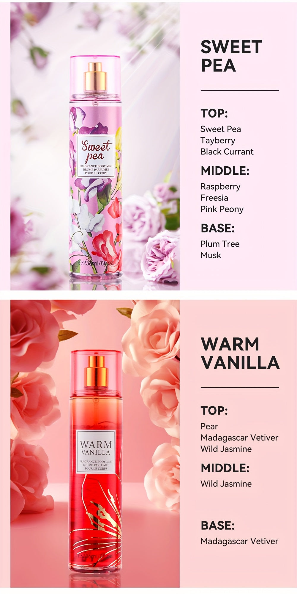 Glam Mist β Women's Hair & Body Mist