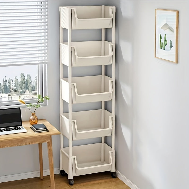 SmartRoll™ Tiered Storage Cart