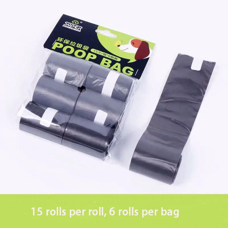 Foldable Pet Shovel with 1 Roll Decomposable Bags for Dog, Pet Collector, Clean Pick Up, Excreta Cleaner, Pet Product