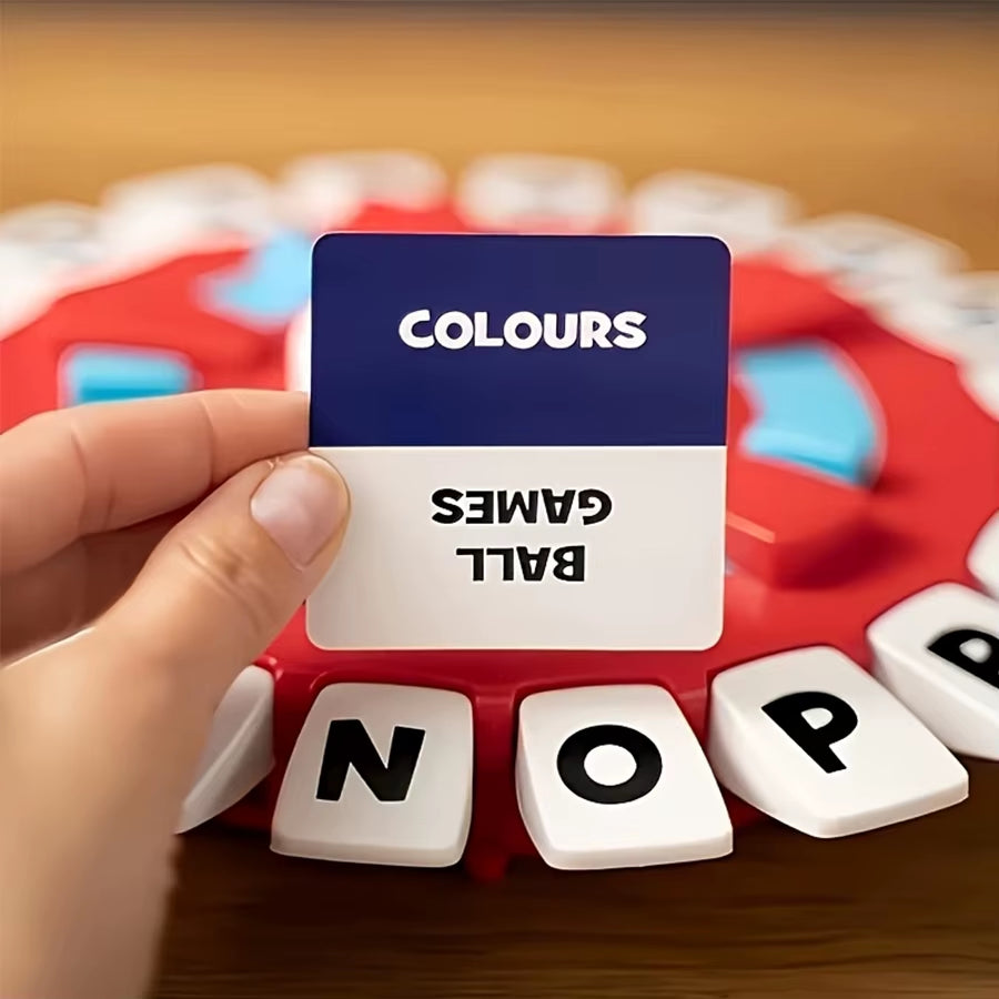 THINK WORDS and BASTA Game German Board Game Learning Game Choose a Category Race against the Timer to Be Last Player