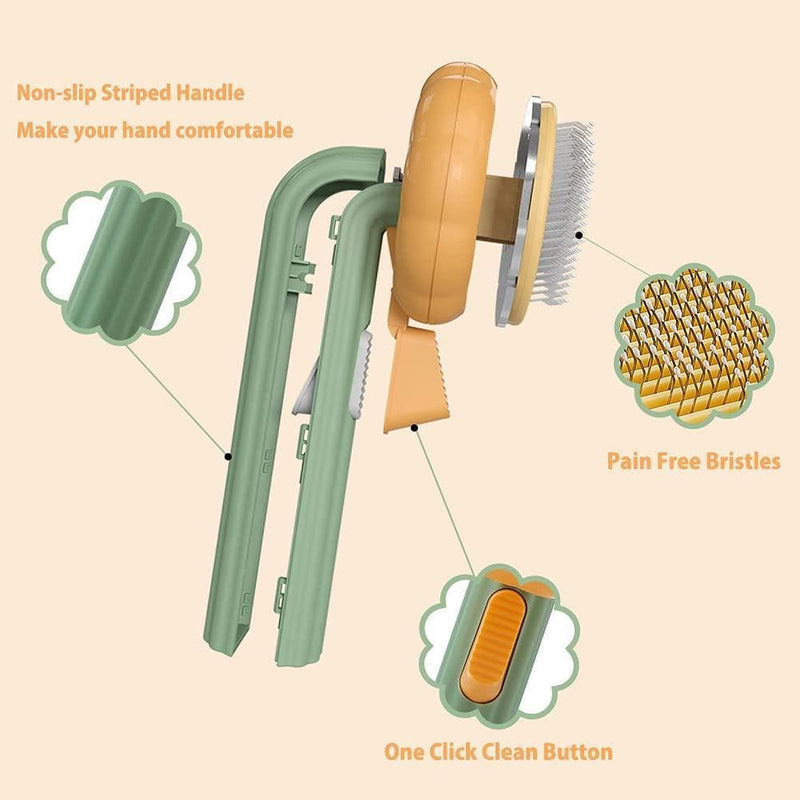 PET CLEANING SLICKER BRUSH