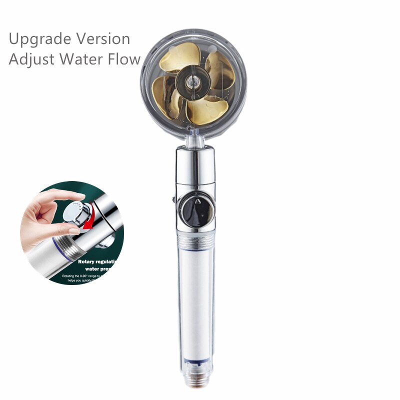 TURBO PRESSURIZED SHOWER HEAD