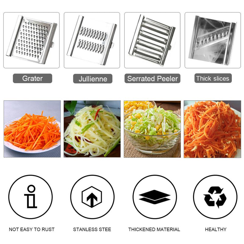 4 IN 1 VEGETABLE SLICER MULTI-PURPOSE