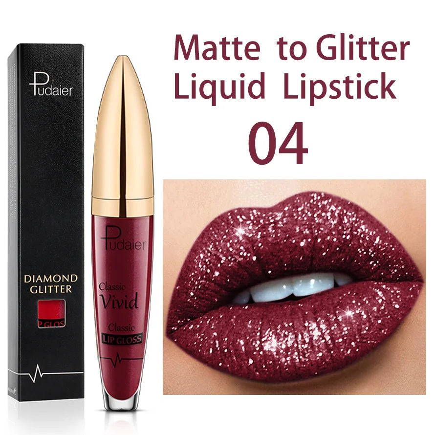 15 COLORS DIAMOND GLITTER LIP GLOSS