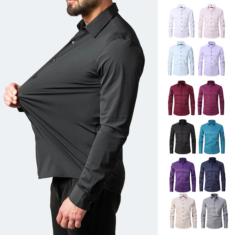 STRETCH ANTI-WRINKLE SHIRT