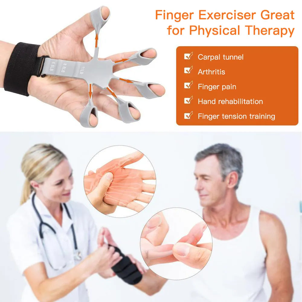 FLEXIGRIP SILICONE FINGER TRAINER