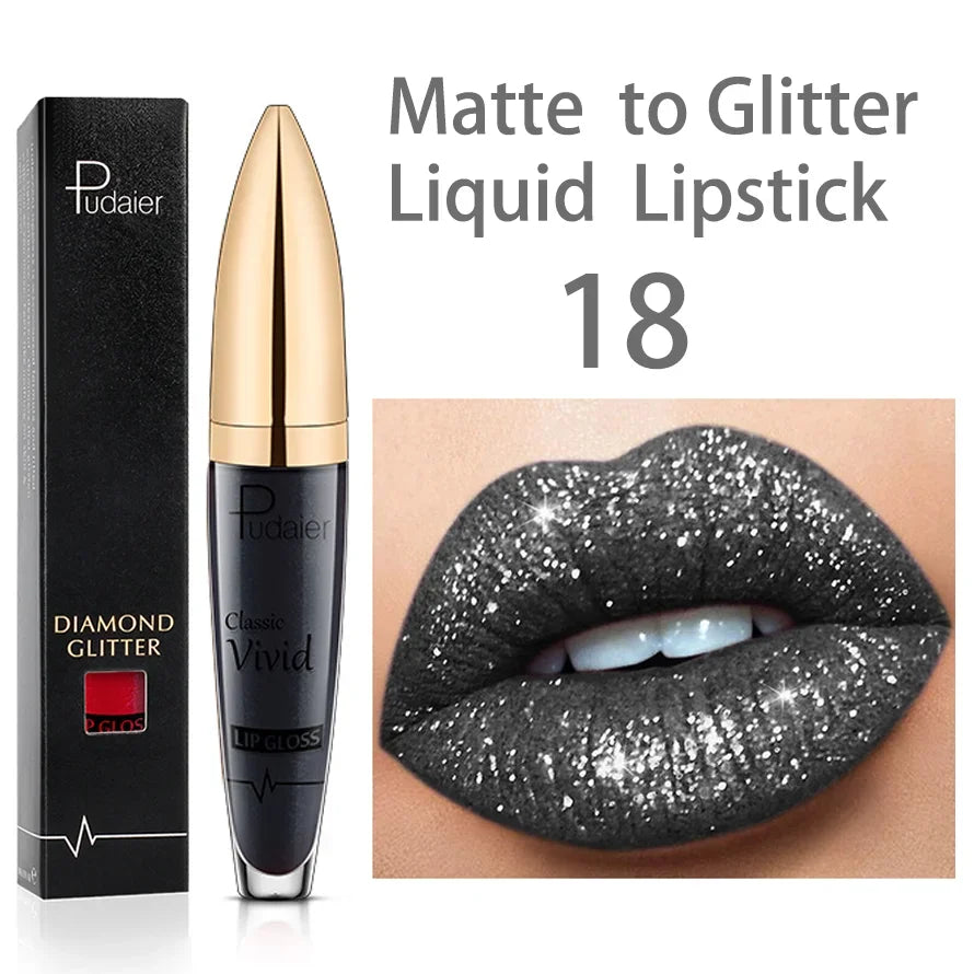 15 COLORS DIAMOND GLITTER LIP GLOSS