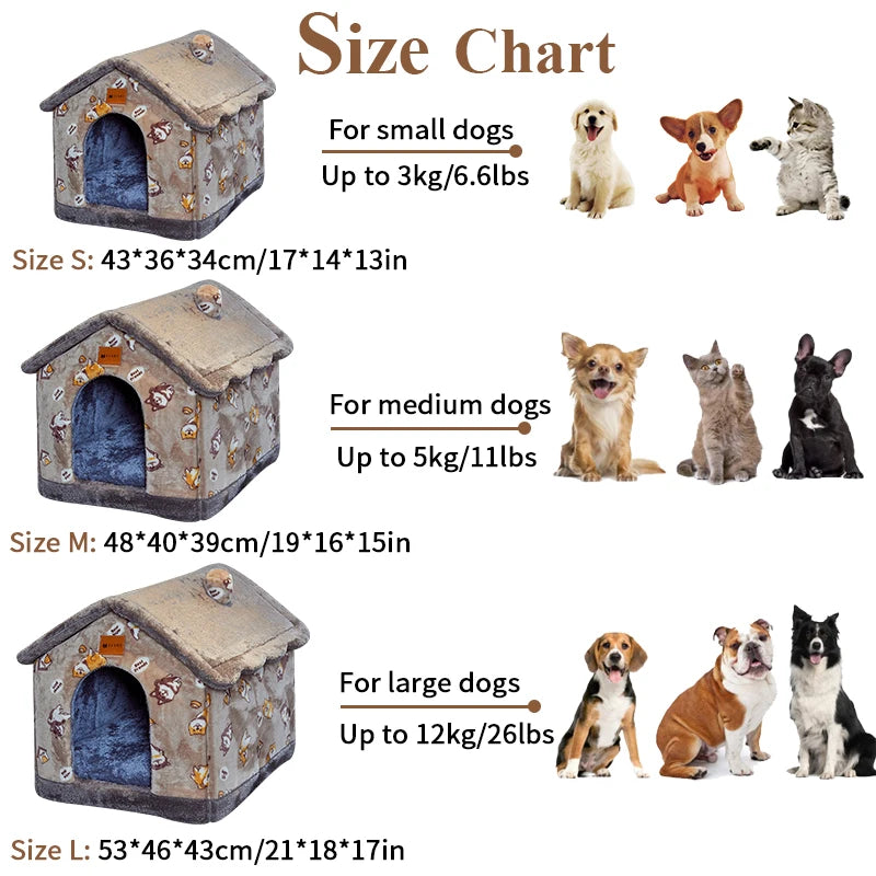 FOLDABLE DOG HOUSE