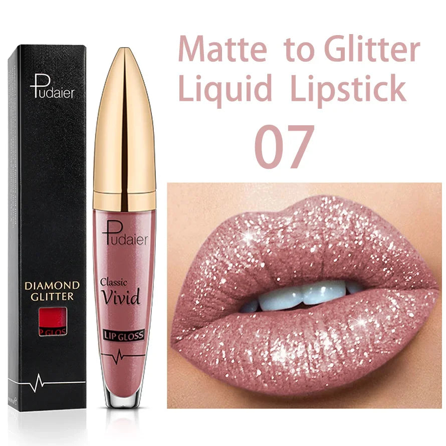 15 COLORS DIAMOND GLITTER LIP GLOSS