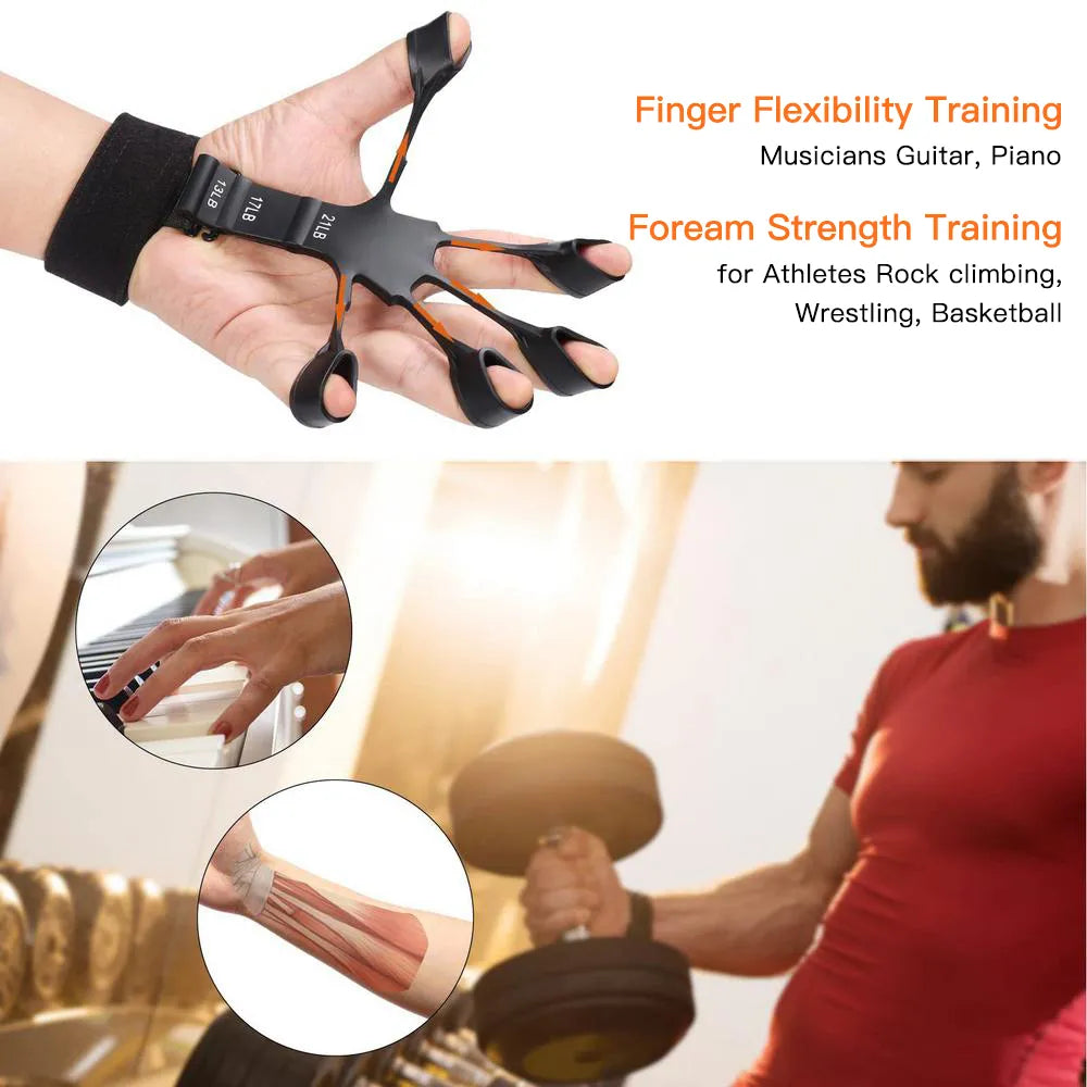 FLEXIGRIP SILICONE FINGER TRAINER