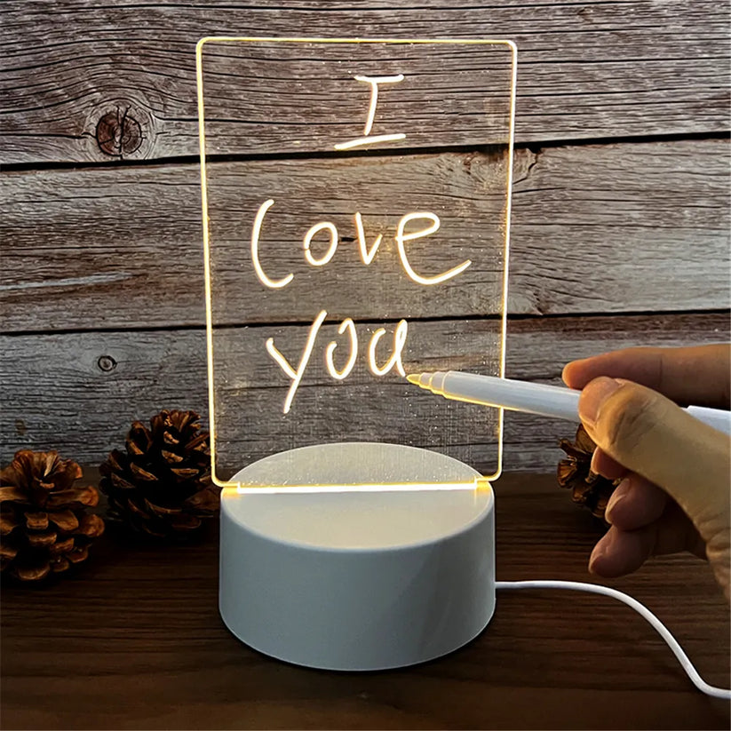 LED NIGHT LIGHT NOTEPAD