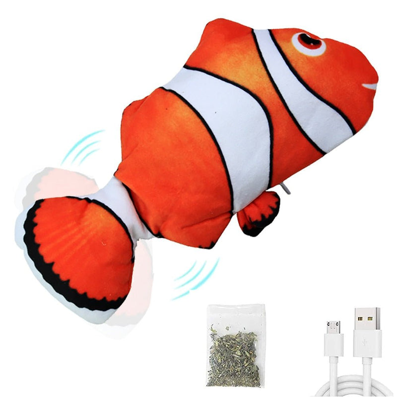 CAT TOY DANCING FISH