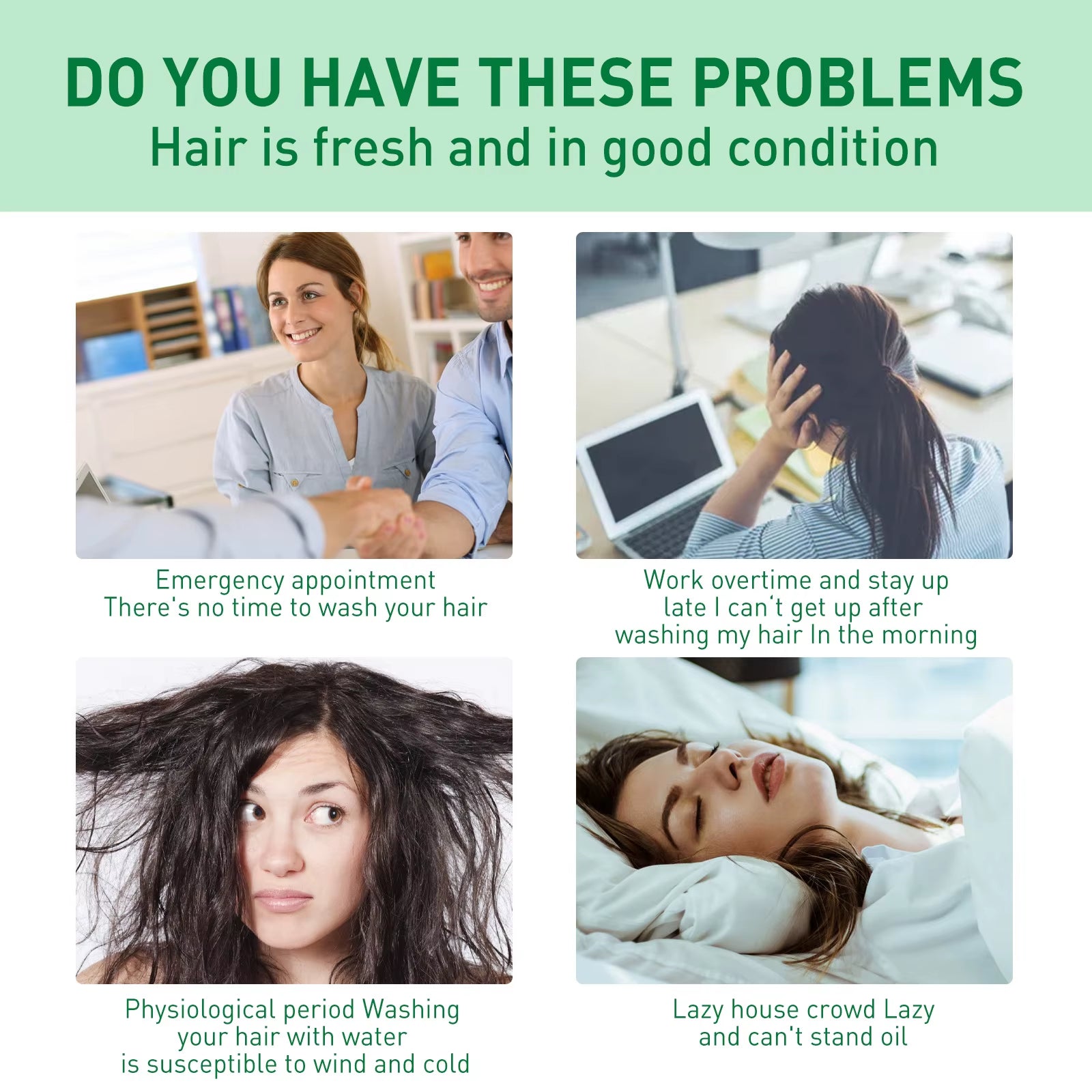 Fluffy Hair Spray Air-Feeling Oil Control No-Wash Quick-Drying Thickening Non-Greasy Moisturizing Volumizing Styling Hair Spray