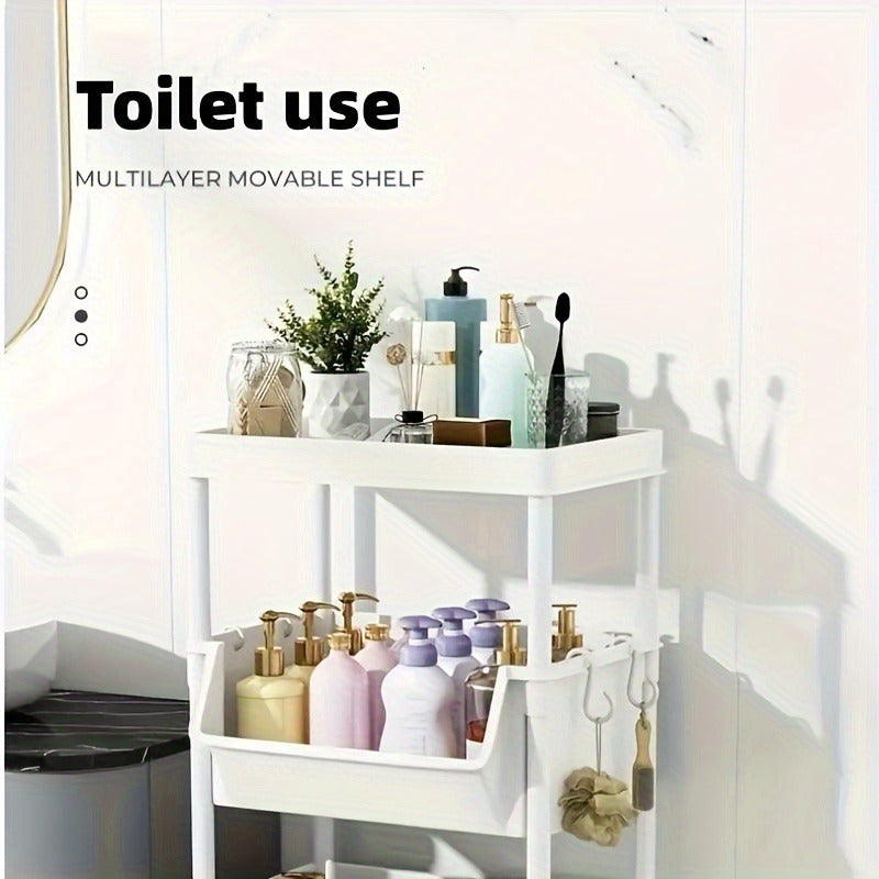 SmartRoll™ Tiered Storage Cart