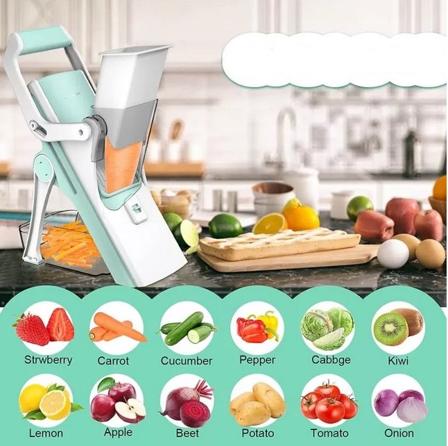 MULTIFUNCTIONAL SAFE VEGETABLE SLICER